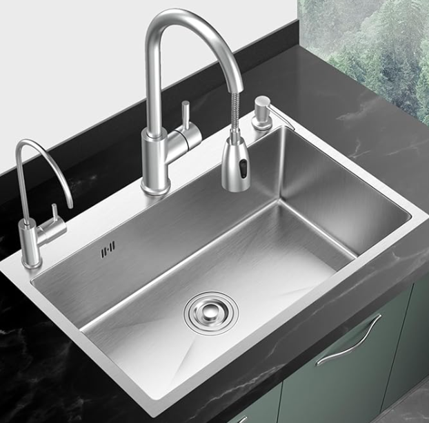 FREGADE EN ACERO INOXIDABLE